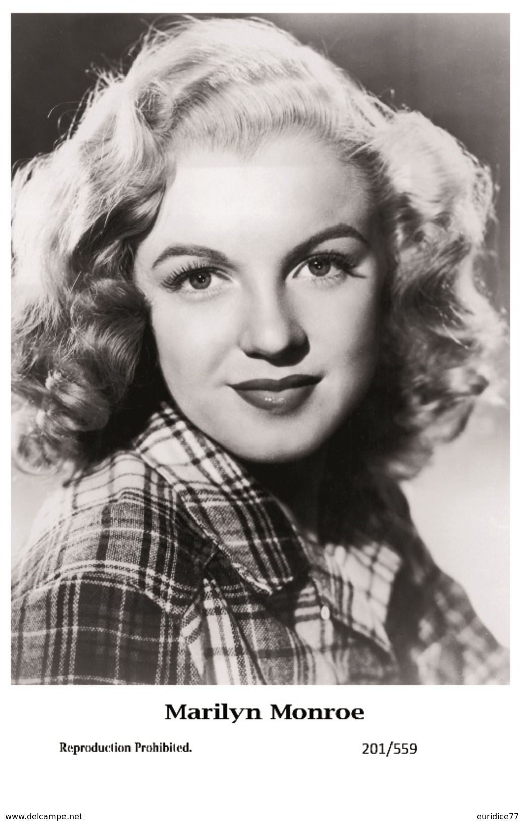 MARILYN MONROE - Film Star Pin Up PHOTO POSTCARD- Publisher Swiftsure 2000 (201/559) - Autres & Non Classés