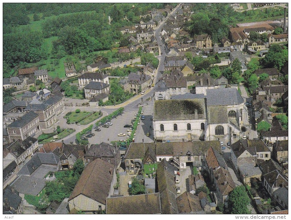 Vue Générale Aérienne D'Aix-en-Othe (10) - - Autres & Non Classés