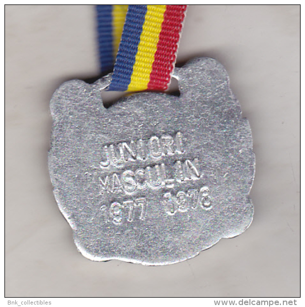 Romania Old Sport Medal - Handball - Juniors National Championship 1977-1978 - Handball
