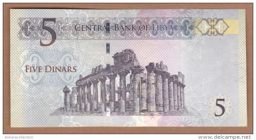 AC -  LIBYA - 5 DINARS UNCIRCULATED - Libya