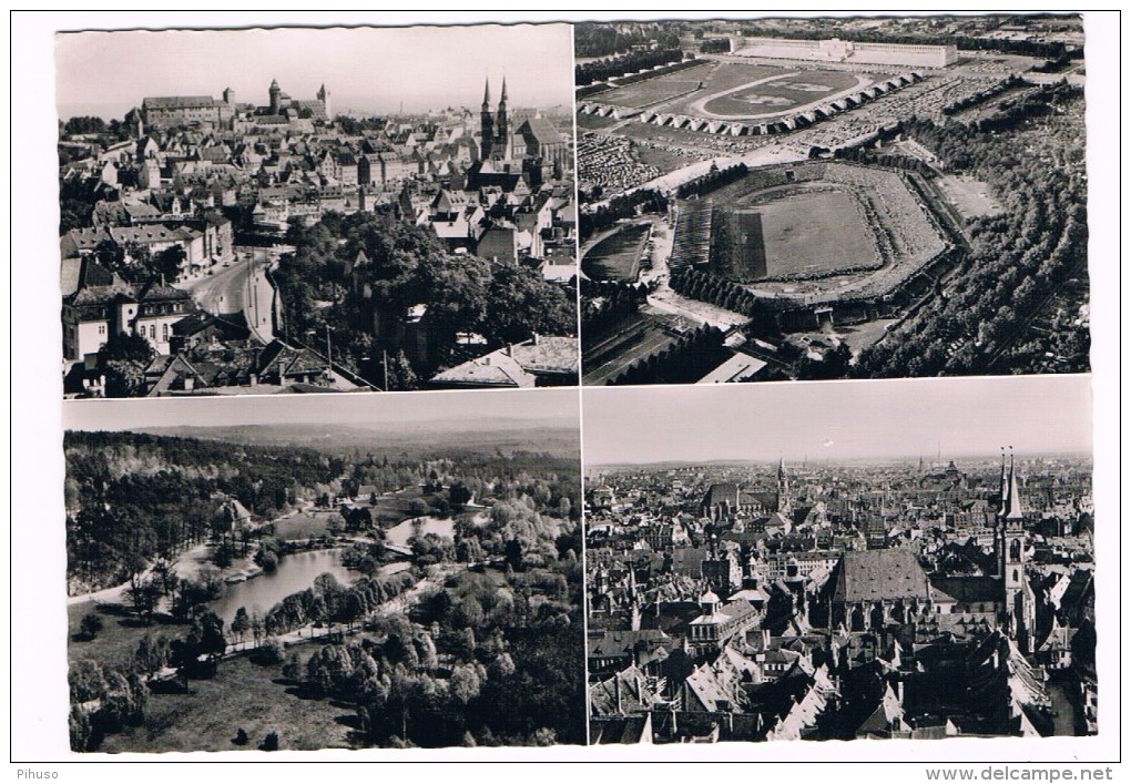 D-6710   NÜRNBERG : Multiview With Stadion - Detmold