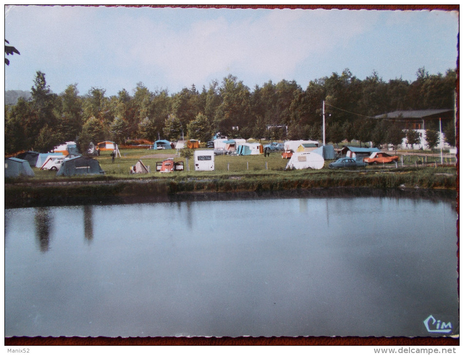 70 - PORT Sur SAONE - Le Camping Sur Les Bords De La Saône. (Tentes, Caravanes) CPSM - Autres & Non Classés