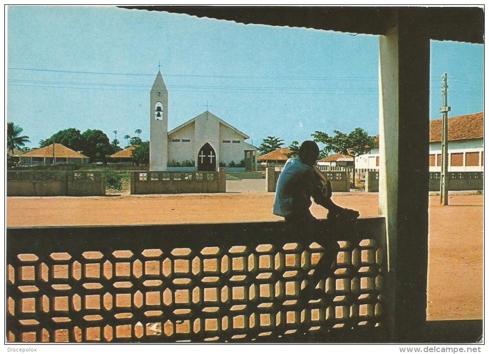 T117 Guinea Bissau - Igreja Catolica Do Bairro D'Ajuda / Non Viaggiata - Guinea Bissau
