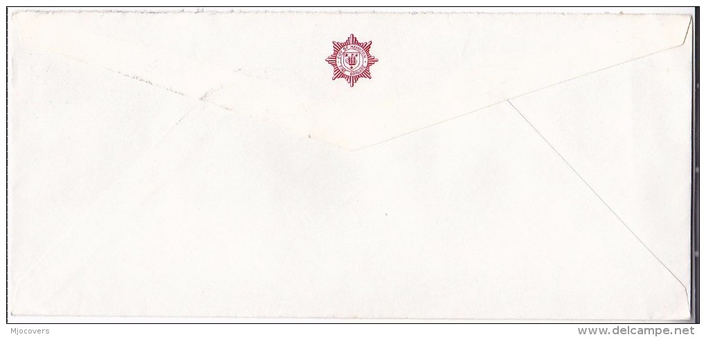 1977 Air Mail BERMUDA Stamps COVER From FIRE SERVICE HQ Firemen Firefighting - Firemen