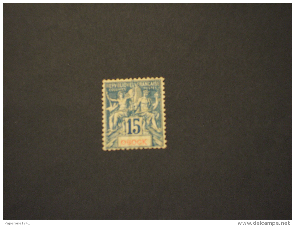 OBOCK - 1892 ALLEGORIA  15 C. - NUOVO(+) - Unused Stamps