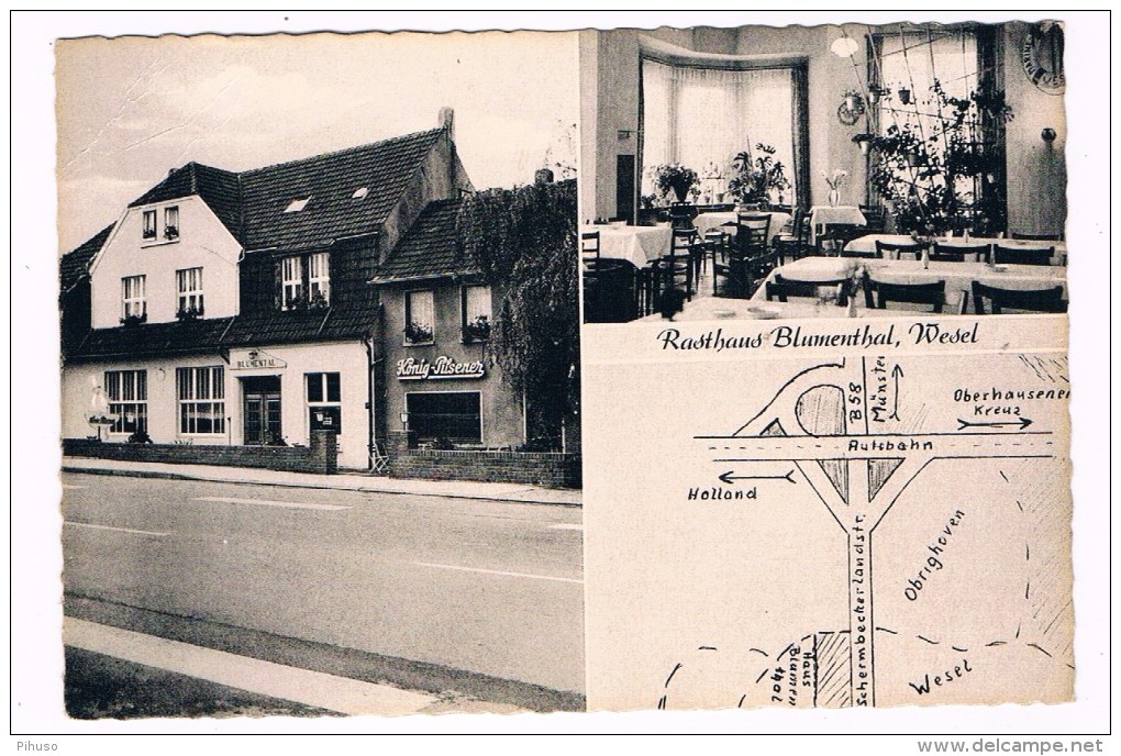 D-6718    WESEL : Rasthaus Blumenthal - Wesel