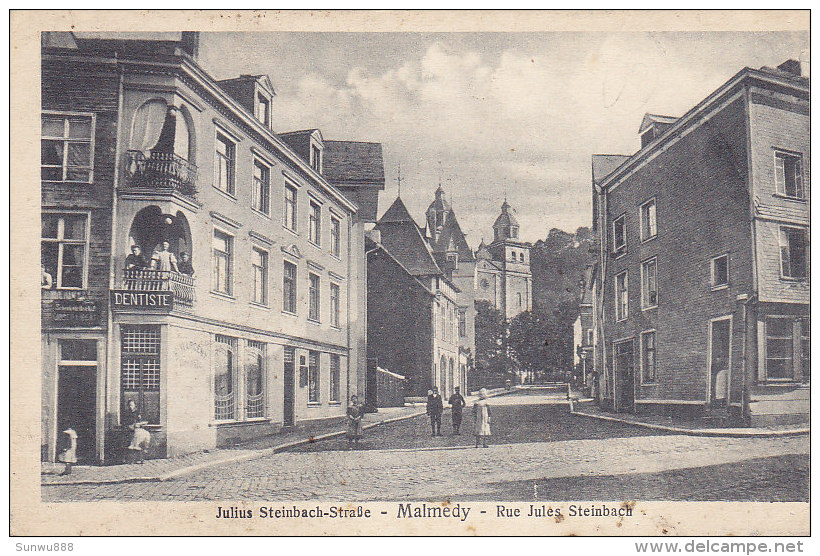 Malmedy - Julius Steinbach-Strasse - Rue Jules Steinbach (animation, Dentiste) - Malmedy