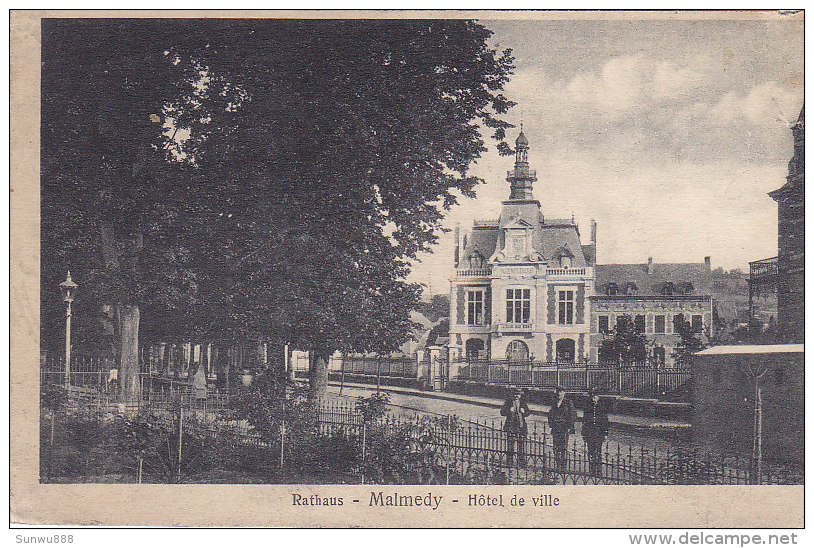 Malmedy - Rathaus - Hôtel De Ville (animation, ...voir Coin Supérieur..) - Malmedy