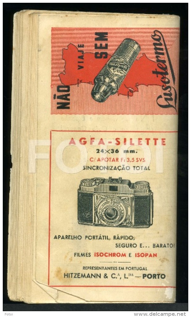 1955 GUIA OFICIAL CAMINHOS FERRO PORTUGUESES CP COMBOIOS PORTUGAL PORTUGUESE TRAIN GUIDE - Auto