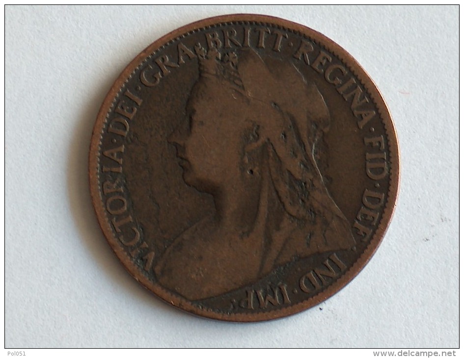 UK 1 PENNY 1897 ONE GRANDE BRETAGNE - D. 1 Penny