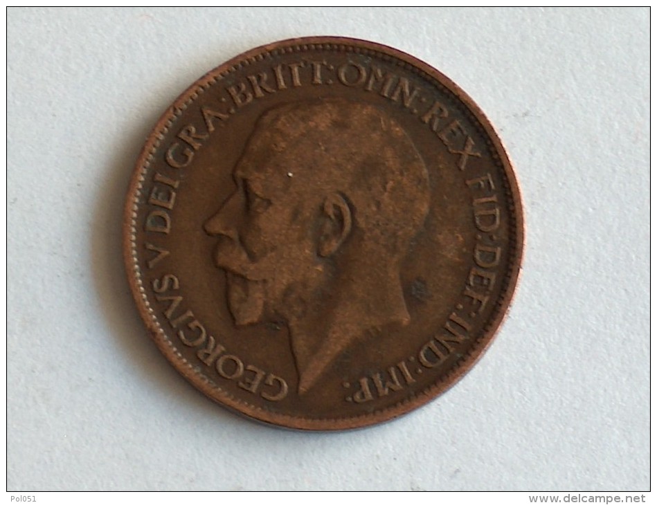 UK 1/2 PENNY 1914 HALF GRANDE BRETAGNE - C. 1/2 Penny