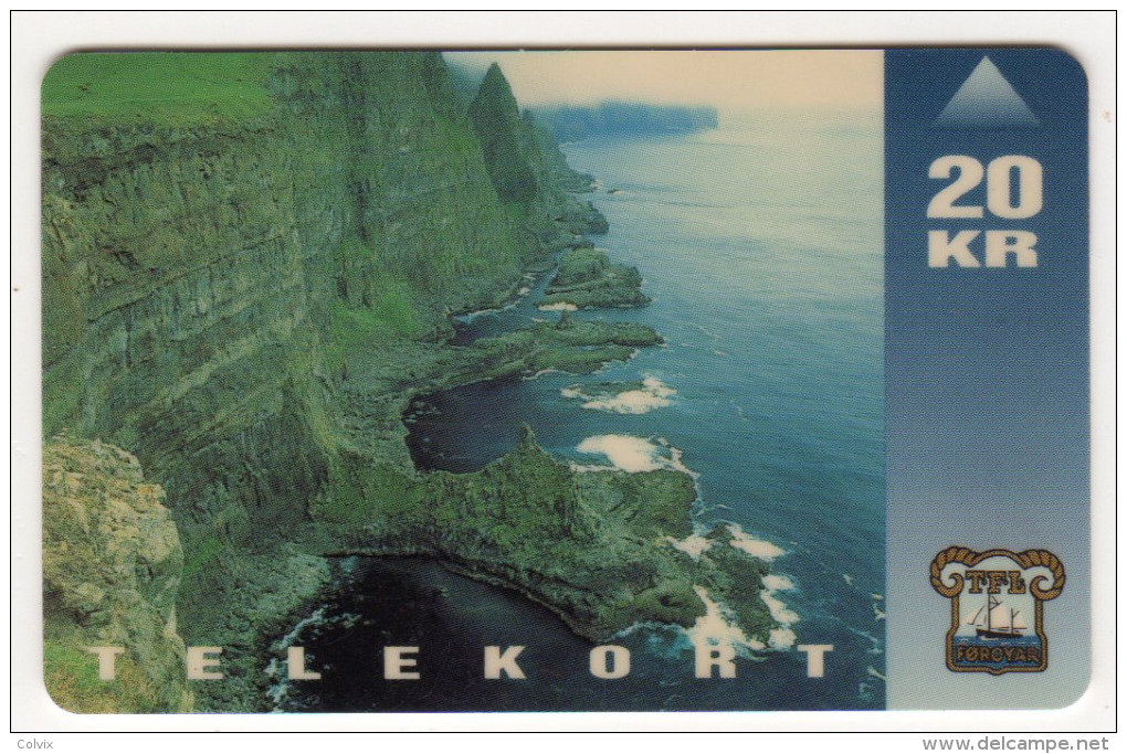 FEROE 20KR TELEKORT 03/96 - Islas Faroe