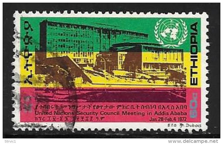 Ethiopia, Scott # 638 Used Building Where UN Security Council Met ,1972 - Ethiopia