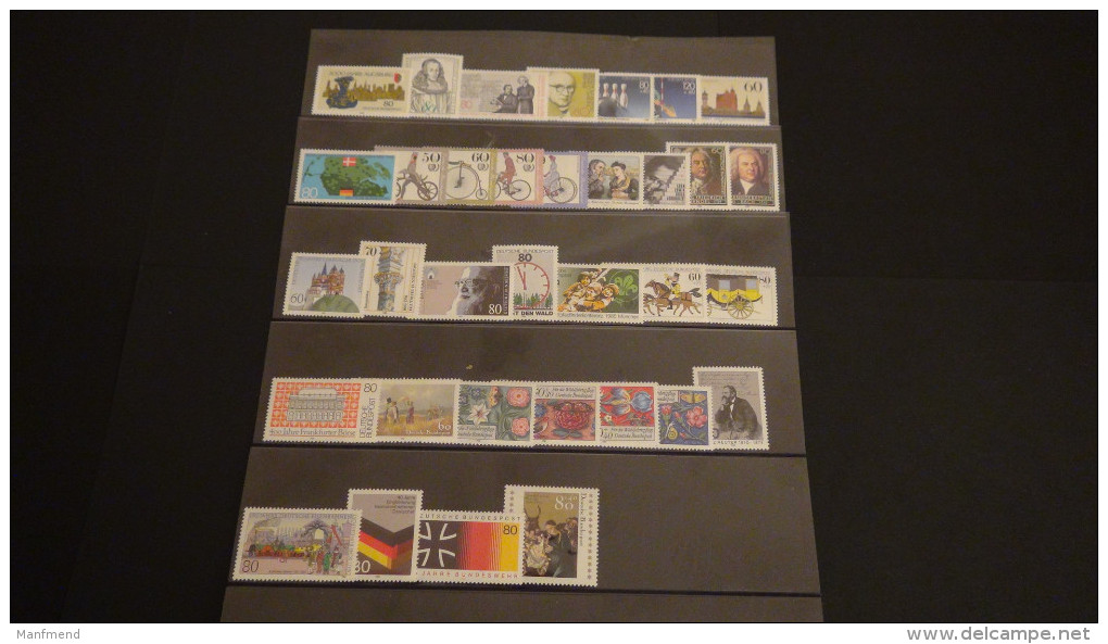 Germany - 1985 - Mi:1234-1267 - Yt:1066-99**MNH - Compl.year - Look Scan - Jahressammlungen