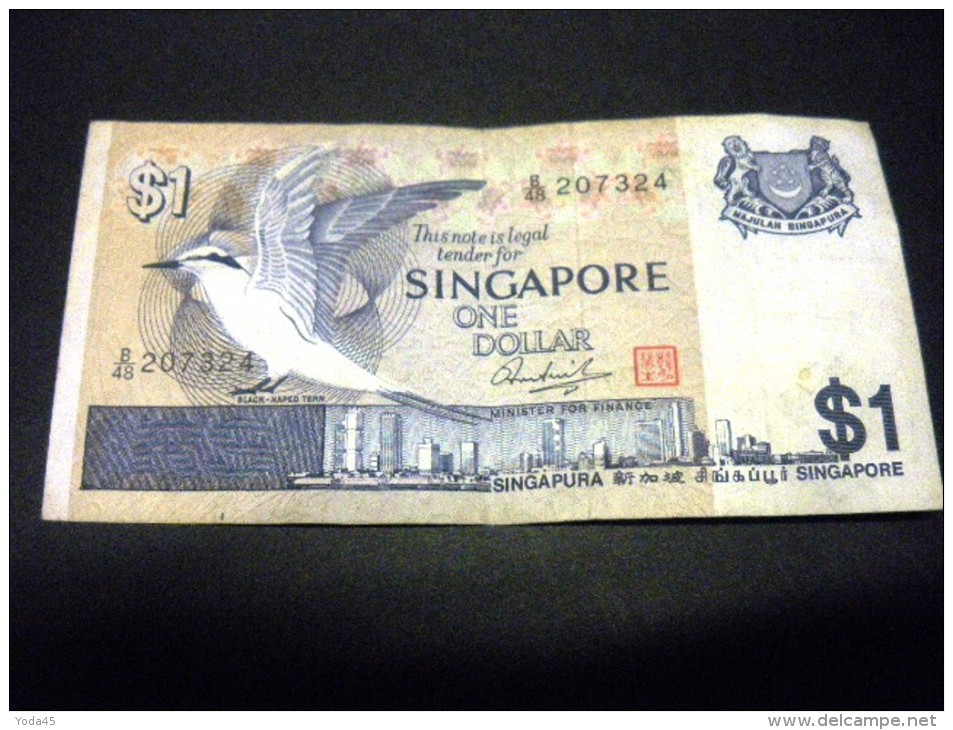 SINGAPOUR 1 Dollar 1976,1976-1980, Pick N° 9, SINGAPORE - Singapore