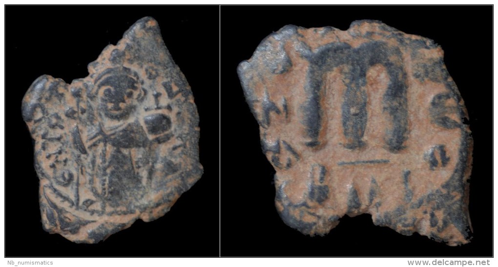 Constans II AE Follis - Byzantine