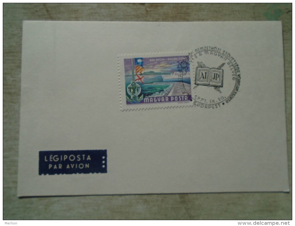 D141997 HUNGARY  100  éves A  Magyar Bélyeg 1971 - Emissioni Locali