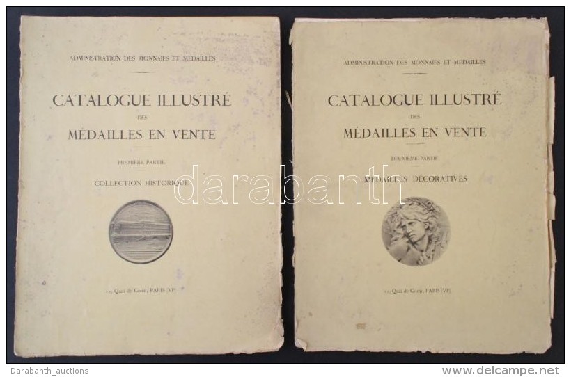 Catalogue Illustré Des Médailles En Vente I.-II. - Collection Historique, Medailles... - Sin Clasificación