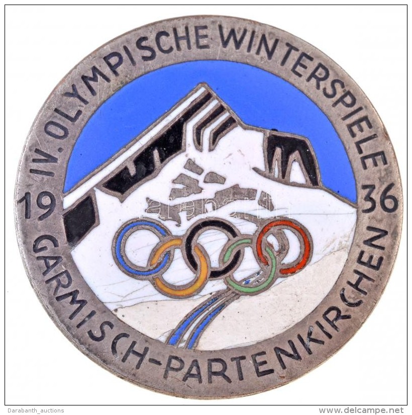 Német 3. Birodalom 1936. 'IV. Téli Olimpiai Játékok - Garmisch-Partenkirchen'... - Sin Clasificación