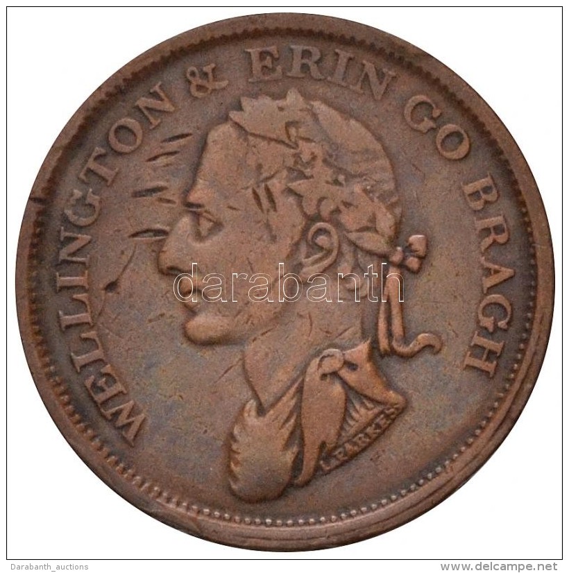 Nagy-Britannia / Írország 1816. 1p Cu 'Wellington &amp; Erin Go Bragh / Edward Stephens 1816'... - Sin Clasificación