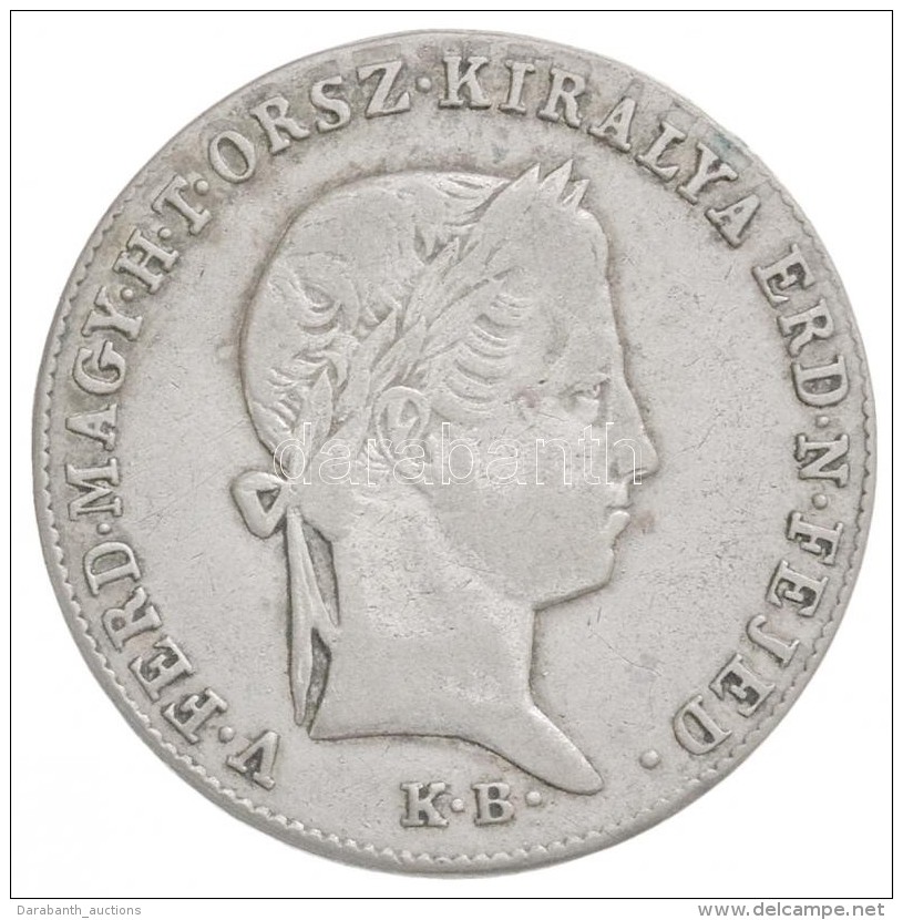 1848KB 10kr Ag 'V. Ferdinánd' Körmöcbánya (3,87g) T:2- Ph., Juszt. / Hungary 1848KB 10... - Sin Clasificación