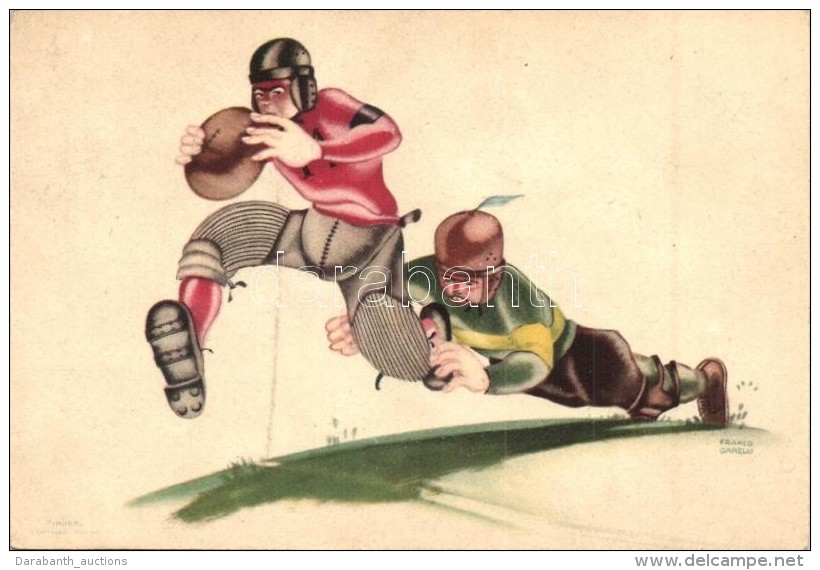 * T2 1933 Torino, G.U.F. University International Games, American Football, Humour S: Franco Garelli - Sin Clasificación