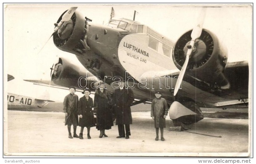 * T3 Junkers JU-52 'Wilhelm Cuno' At Brussels Airport, Photo (kis Szakadás / Small Tear) - Sin Clasificación
