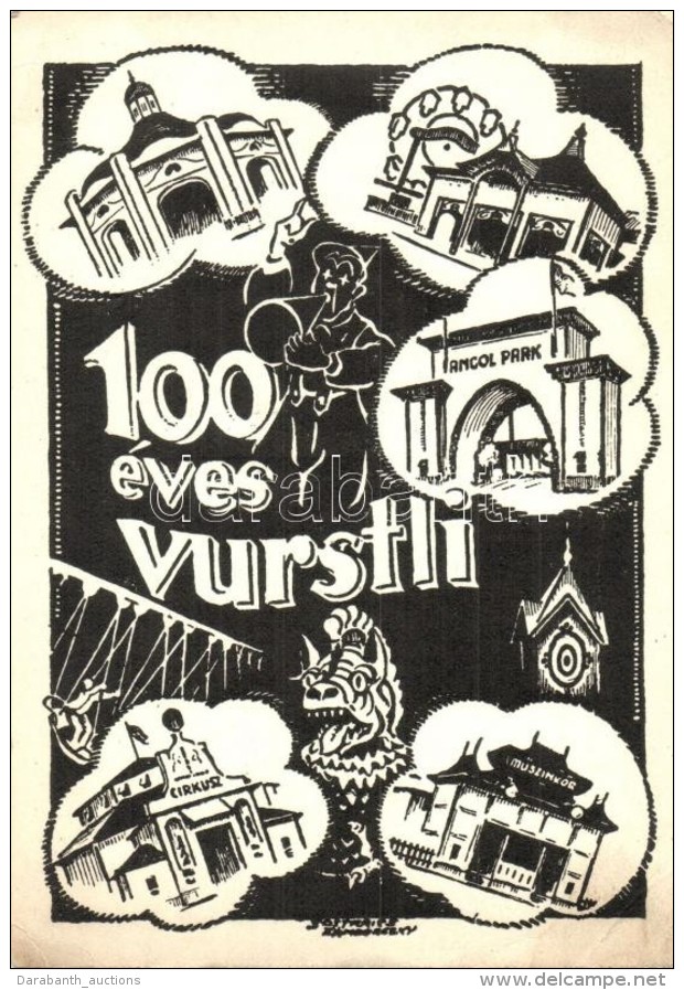 ** T3 1938 100 éves A Vurstli. A Budapesti Városligeti Vurstli 100.... - Sin Clasificación