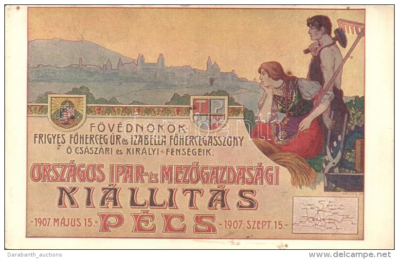 ** T2 1907 Pécs, Országos Ipar- és MezÅ‘gazdasági Kiállítás... - Sin Clasificación