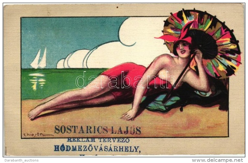 * T2 Bathing Beauty; Italian Art Deco Ballerini &amp; Fratini (with Hungarian Commercial Stamping) S: Chiostri - Sin Clasificación