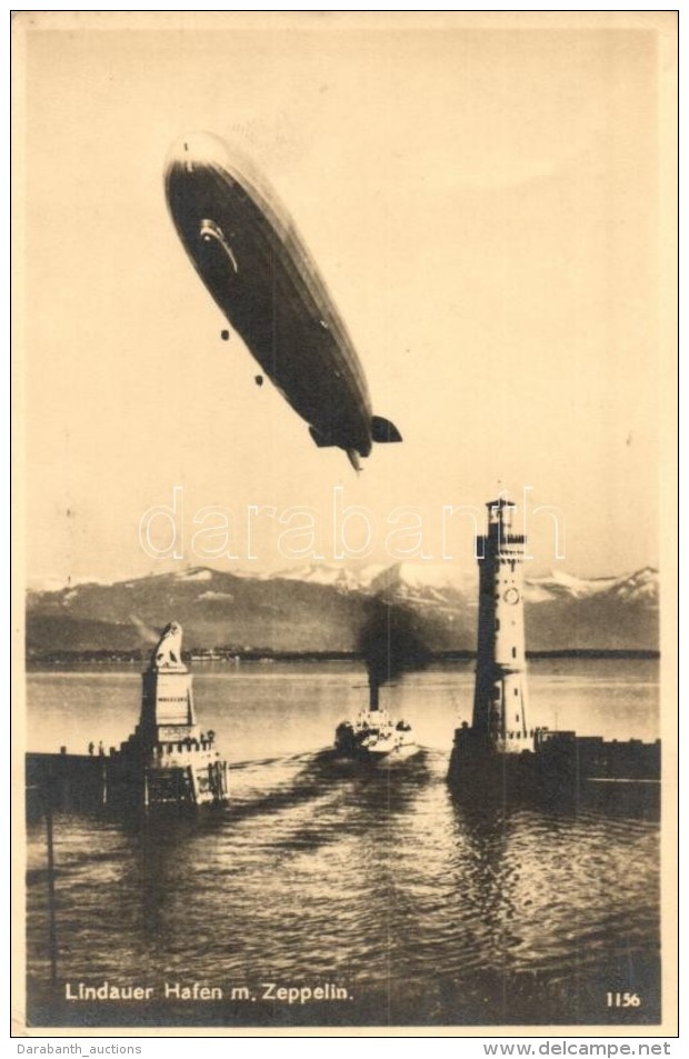 ** T2/T3 Lindauer Hafen Mit Zeppelin  (EK) - Sin Clasificación