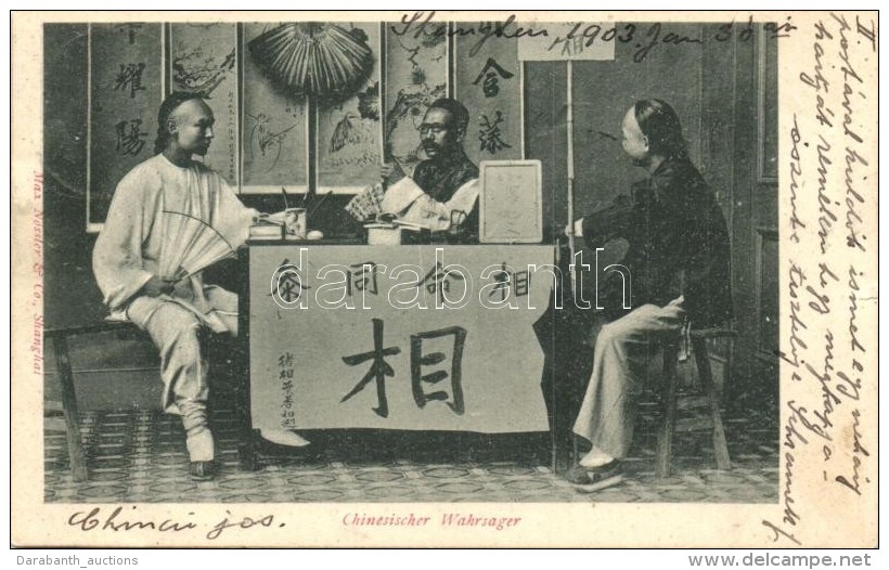 T1/T2 Chinesischer Wahrsager / Chinese Fortune Teller, Folklore - Sin Clasificación