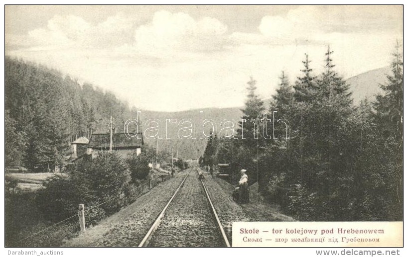 ** T2 Skole, Tor Kolejowy Pod Hrebenowem / Railway Track In Hrebenne - Sin Clasificación
