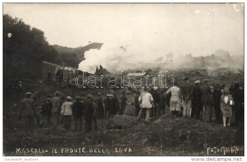 * T2 Mascali, Il Fronte Della Lava. Foto Malato / After The Eruption Of Etna, Photo - Sin Clasificación