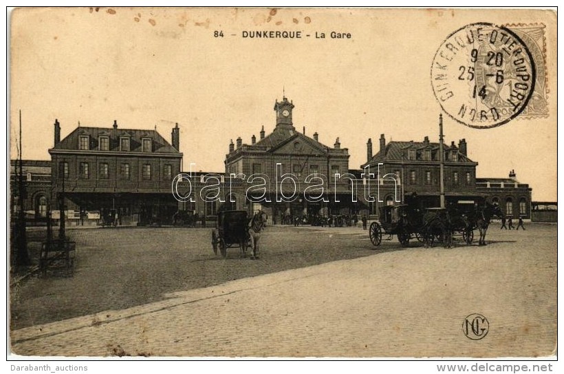 T2/T3 Dunkirk, Dunkerque; La Gare / Railway Station TCV - Sin Clasificación