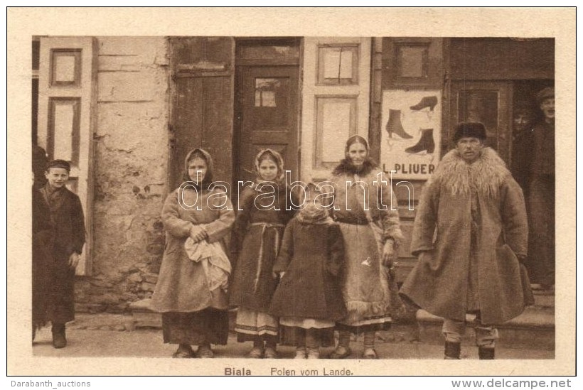 ** T2 Bielsko-Biala, Bielitz; Polen Vom Lande / Polish Folklore, L. Pliuer's Shoe Shop (probably From Postcard... - Sin Clasificación