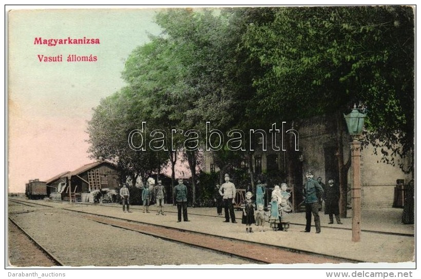 * T2 Magyarkanizsa, Stara Kanjiza; Vasútállomás, Kiadja Bruck P. Pál / Railway Station - Sin Clasificación