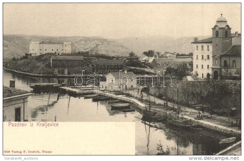 ** T1 Kraljevica, Portoré; Boat Port, Verlag Von F. Cretich - Sin Clasificación