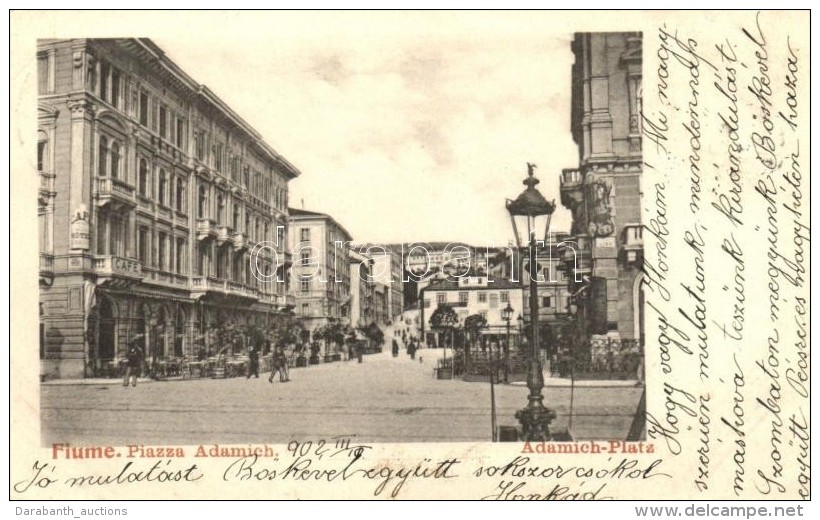 T2/T3 Fiume, Piazza Adamich / Square - Sin Clasificación