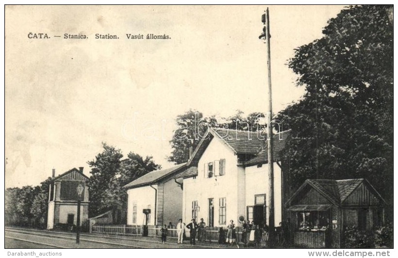 * T2 Csata, Cata; Vasútállomás / Stanica / Railway Station - Sin Clasificación