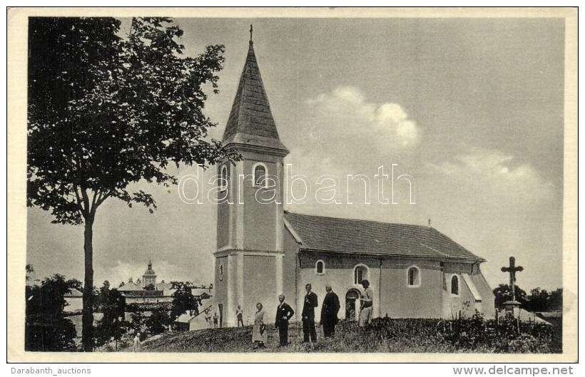 ** T2 Bodrogszerdahely, Streda Nad Bodrogom; Bocskay M. Féle Római Katolikus Templom / Church - Sin Clasificación