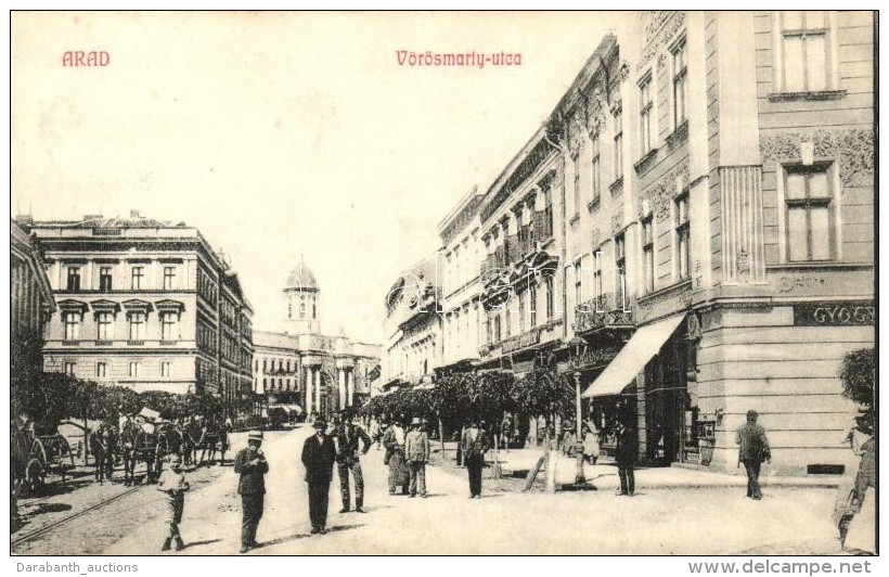 T2 Arad, Vörösmarty Utca, Gyógyszertár / Street With Pharmacy - Non Classés