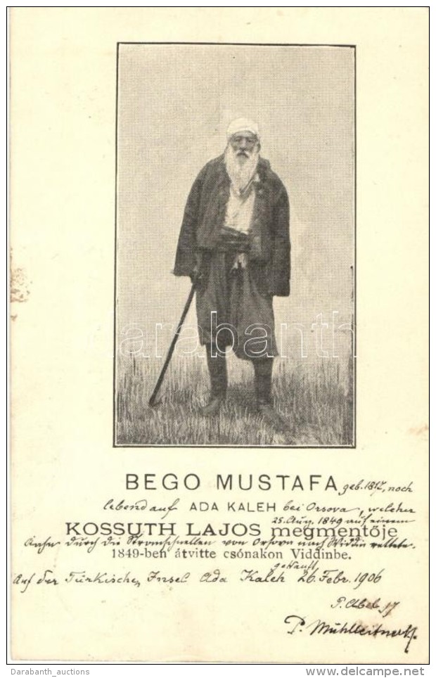 T2 Ada Kaleh, Bego Mustafa, Kossuth Lajos MegmentÅ‘je / Turkish Bey - Unclassified