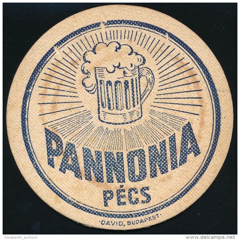 1944 Pannónia Pécs, Söralátét, 30 F. Okmánybélyeggel,... - Publicidad