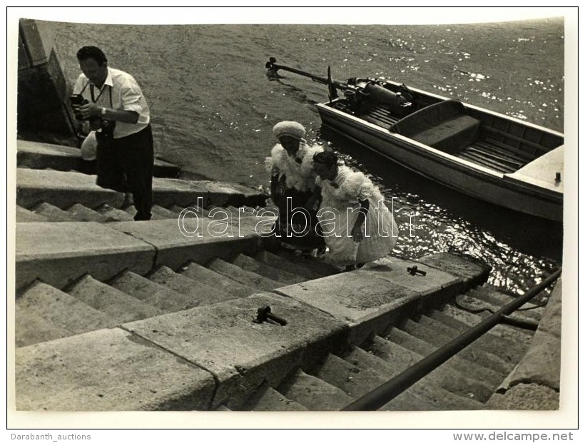 Cca 1960 Tiszavölgyi József (1909-?) Pecséttel Jelzett Vintage FotómÅ±vészeti... - Otros & Sin Clasificación