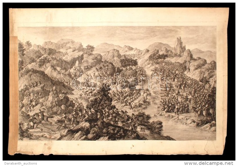 1772 Qianlong Kínai Császár GyÅ‘zelmeit MegörökítÅ‘ Metszet-sorozat Egy... - Estampas & Grabados