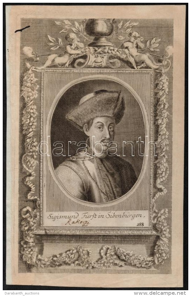 Cca 1600 Sigismund Fürst Von Sibenbürgen / Rákóczi Zsigmond (1544-1608) Erdélyi... - Estampas & Grabados