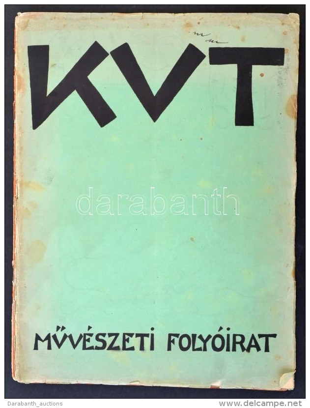 Kut. MÅ±vészeti Folyóirat. I. évf.1.- 2. Szám.
Bp., 1926. (Budapesti Hirlap Ny.) 20l,... - Otros & Sin Clasificación