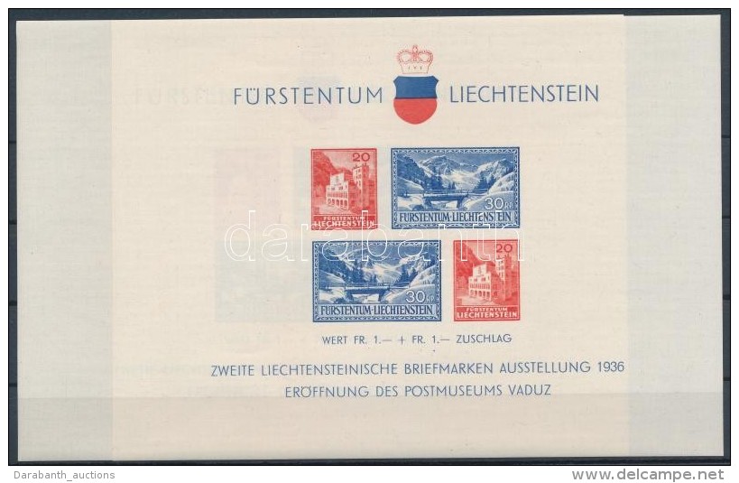 ** 1936 Postamúzeum Megnyitása 6 Db Blokk Mi 2 / 6 X Mi Block 2 (Mi EUR 480,-) - Otros & Sin Clasificación