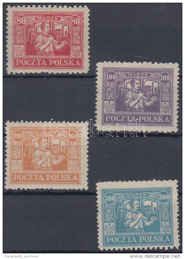 * FelsÅ‘-Szilézia 1923 Mi 17-20 - Otros & Sin Clasificación